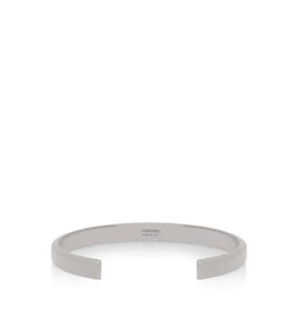 Bracciale liscio argento