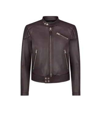 Café Racer in pelle fiore
