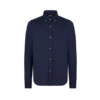 Camicia button down in misto cotone e seta
