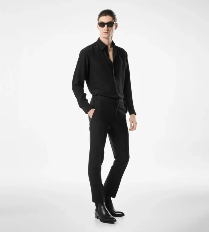 Camicia Charmeause Fluid Fit