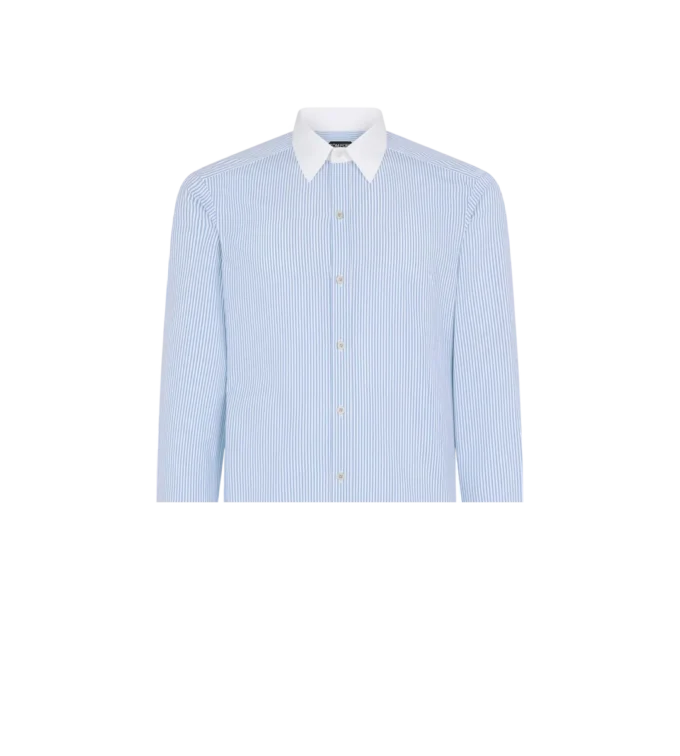 Camicia classica a righe Bengal
