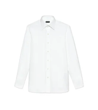 Camicia classica in popeline