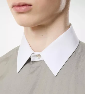 Camicia classica in popeline