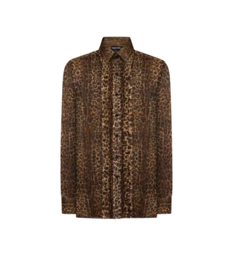 Camicia con dettagli plissettati