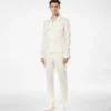Camicia con taschino in cashmere