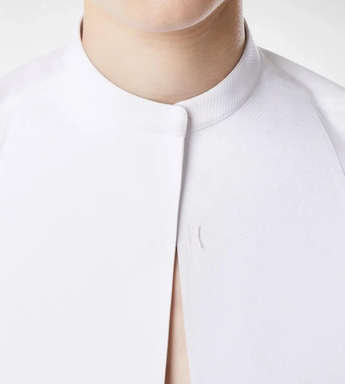 Camicia corta in voile di cotone