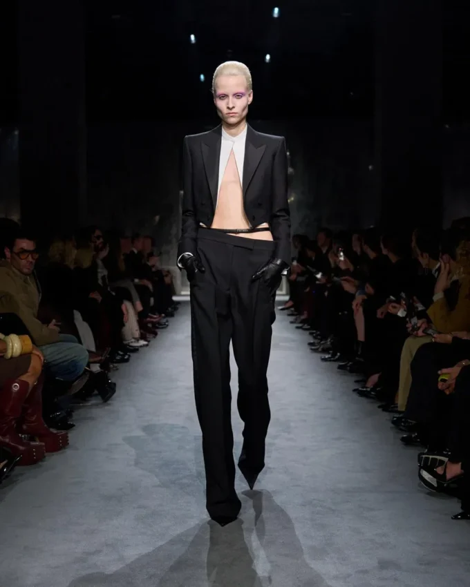 Camicia corta in voile di cotone