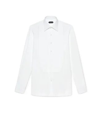 Camicia da sera classica in popeline