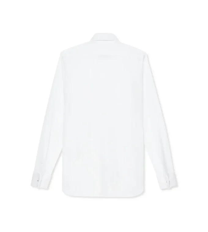 Camicia da sera classica in popeline