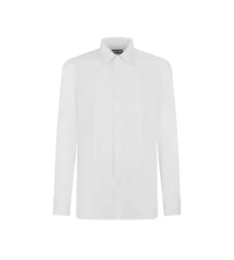 Camicia da sera slim fit in voile da cocktail