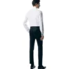 Camicia da sera slim fit in voile da cocktail