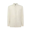 Camicia fluida con stampa paisley in crêpe de chine Camicia fluida con stampa paisley in crêpe de chine