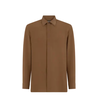 Camicia fluida in seta