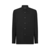 Camicia in cotone e cashmere dalla vestibilità fluida