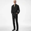 Camicia in cotone e cashmere dalla vestibilità fluida