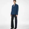 Camicia in cotone indaco