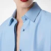 Camicia in pelle francese plongé Camicia in pelle francese plongé