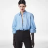 Camicia in pelle francese plongé Camicia in pelle francese plongé
