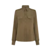 Camicia militare con tasche frontali Camicia militare con tasche frontali