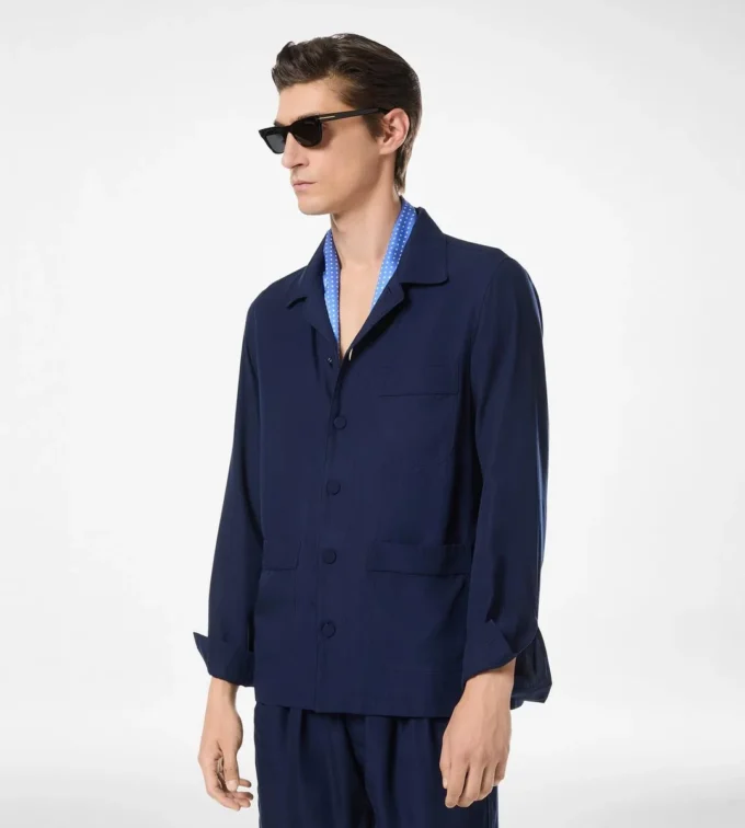 Camicia pigiama leggera in Lyocell Camicia pigiama leggera in Lyocell