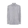 Camicia slim fit a righe