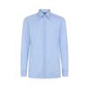 Camicia slim fit in popeline