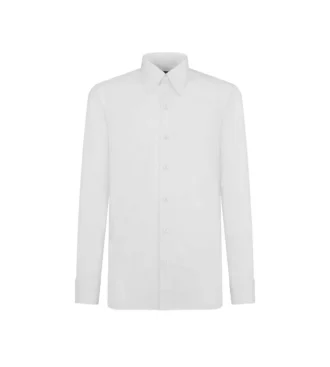 Camicia slim fit in popeline