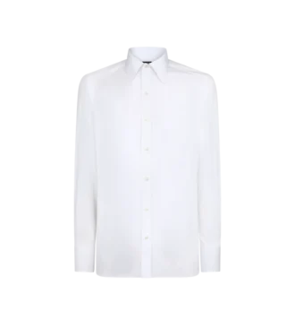 Camicia slim fit in popeline