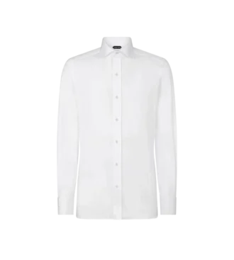 Camicia slim fit in popeline