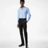 Camicia slim fit in popeline