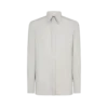 Camicia slim fit in twill lavato Camicia slim fit in twill lavato