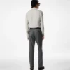 Camicia slim fit in twill lavato Camicia slim fit in twill lavato