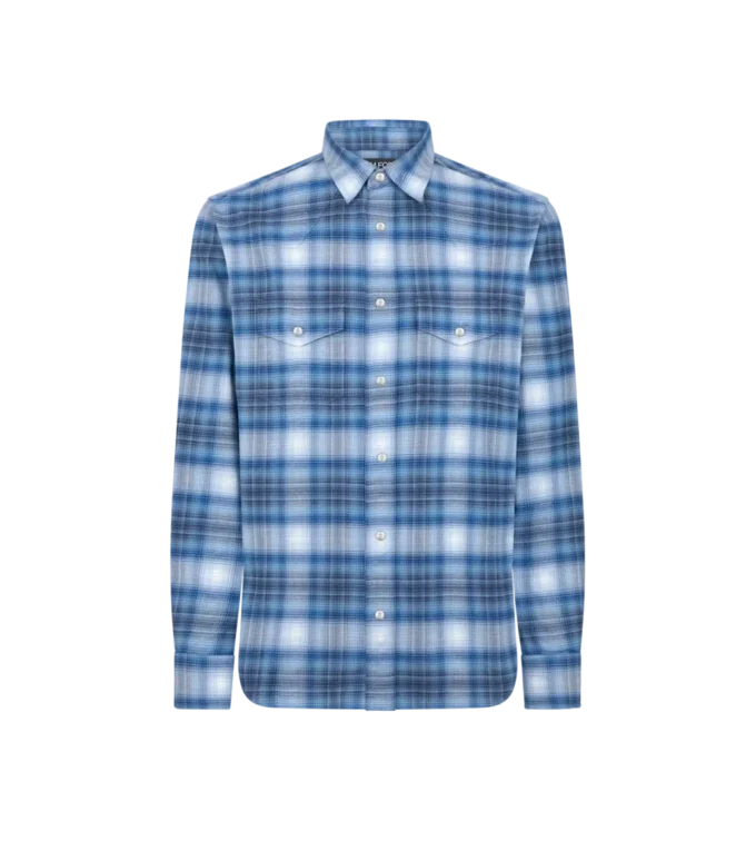 Camicia western a quadri