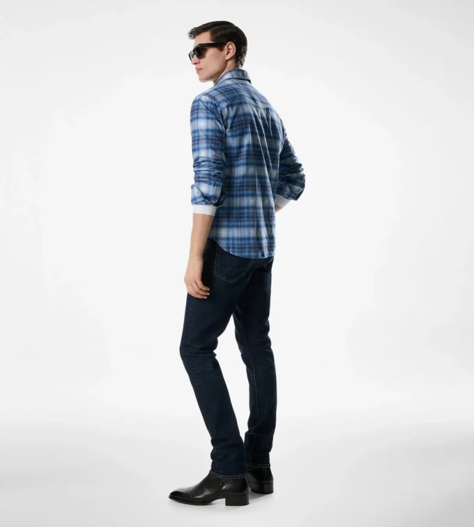 Camicia western a quadri