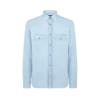 Camicia western in denim