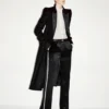 Cappotto da sera monopetto in lana leggera double face Cappotto da sera monopetto in lana leggera double face