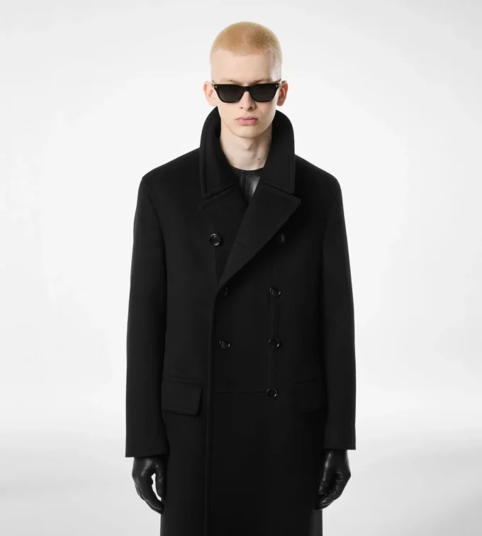 Cappotto da ufficiale in cashmere Cappotto da ufficiale in cashmere