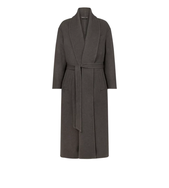 Cappotto doppio sciallato in cashmere Cappotto doppio sciallato in cashmere