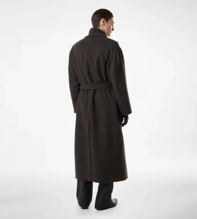 Cappotto doppio sciallato in cashmere Cappotto doppio sciallato in cashmere