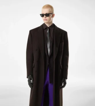 Cappotto doppio sfoderabile in cashmere