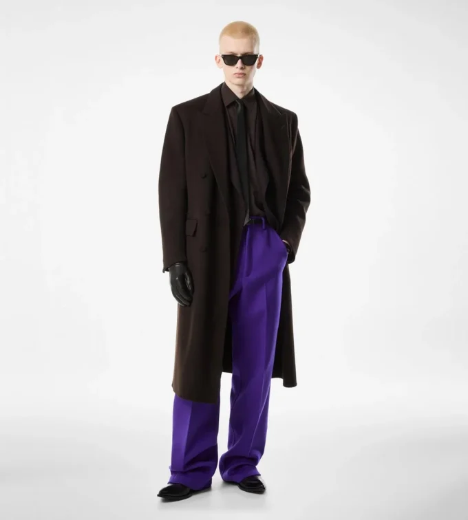 Cappotto doppio sfoderabile in cashmere