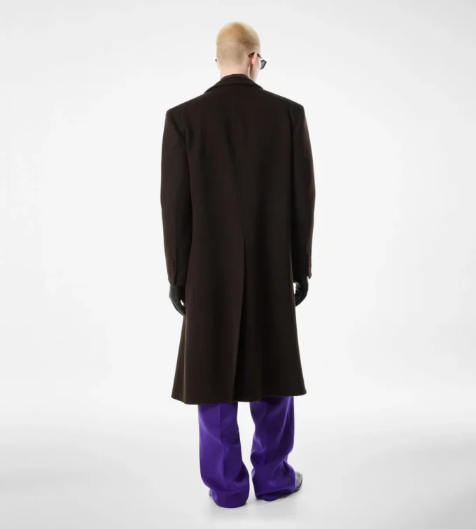 Cappotto doppio sfoderabile in cashmere