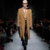 Cappotto doppio sfoderabile in lana e cashmere