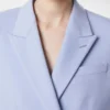 Cappotto doppiopetto in lana leggera double face Cappotto doppiopetto in lana leggera double face