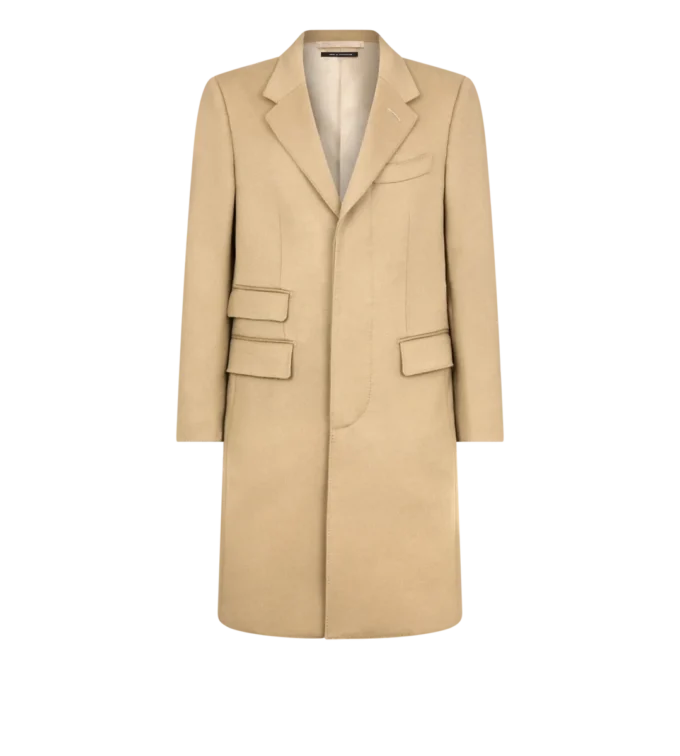 Cappotto leggero in lana e cashmere