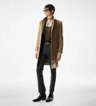 Cappotto leggero in lana e cashmere