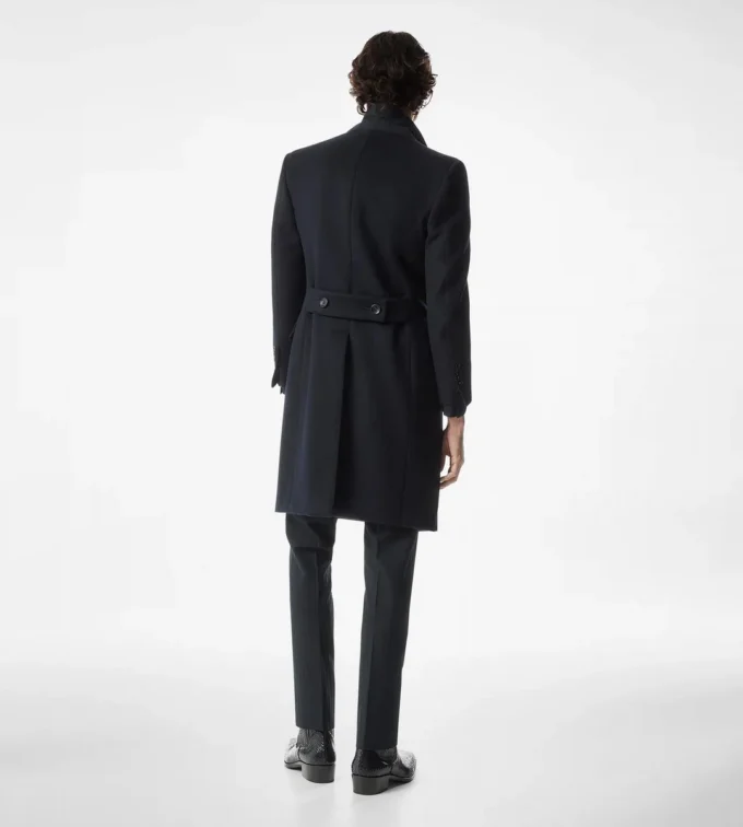 Cappotto leggero in lana e cashmere