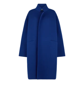 Cappotto opera monospalla scultoreo