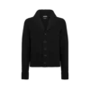 Cardigan con collo a scialle in cashmere