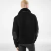 Cardigan in cashmere con collo in shearling Cardigan in cashmere con collo in shearling